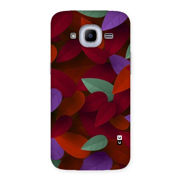 Aesthetic Colorful Leaves Back Case for Samsung Galaxy J2 2016